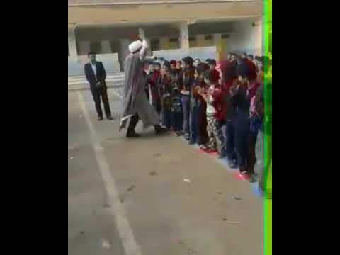 اضحك مع الطابور الصباحي في المدارس الايرانية