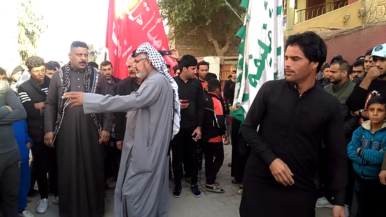 عراضة الحاج ابو حيدر الجعاري.الى عشيرة البو خليفة .فاتحة المرحوم عريبي جاسم  الخليفاوي  .في شعلة