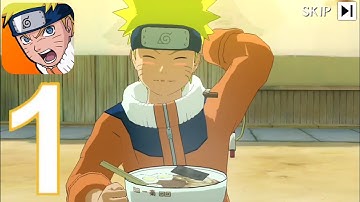 Naruto Ultimate Ninja Storm Gameplay Walkthrough Part 1 - mission 1(IOS,Android) No commentary