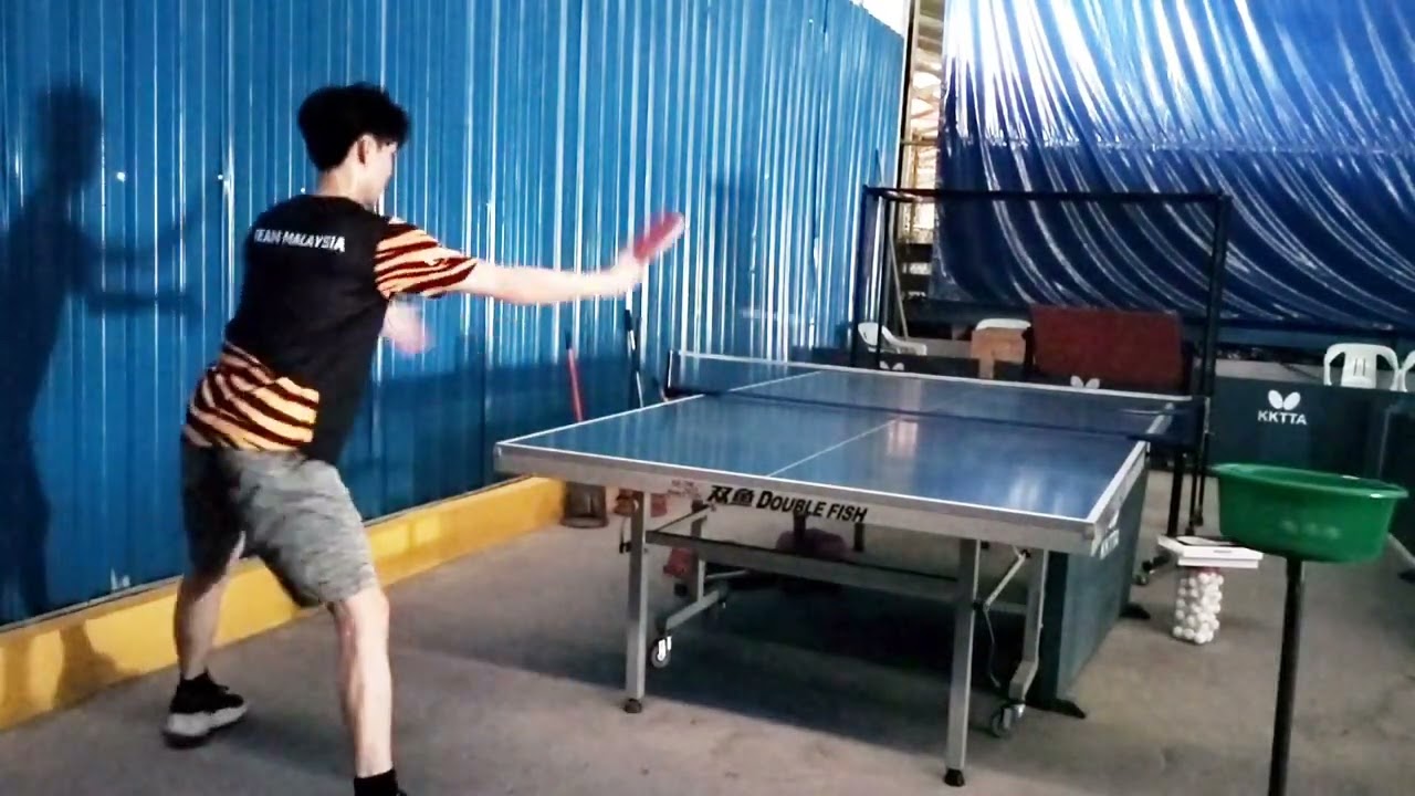 Backhand Topspin Training with Reflection board 8/2/2026