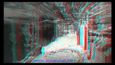 Laser Scan of Firs Mine in Combe Down Bath (Presented in 3D)