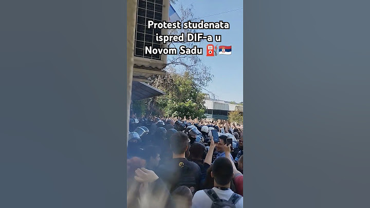 Protest studenata na DIF-u u Novom Sadu -28.04.2025.#student #protest