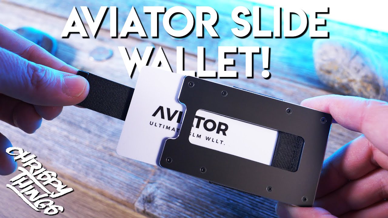 Aviator Obsidian Black Slide Wallet: The BEST NEW EDC wallet of 2020 so far!