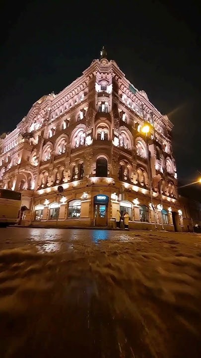 площадь Островского, 6,Ночной Питер ,Погода в Питере #питер # ...