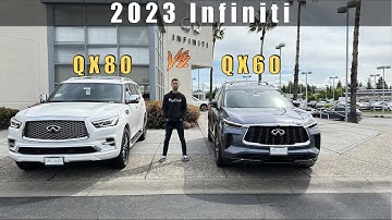 Infinitis QX80 vs QX60. Sensory trims