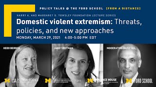 Domestic violent extremism: Threats, policies and new approaches