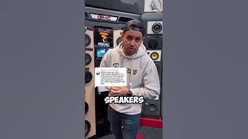 We Recommend JL And Focal Speakers #caraudiosetup #caraccessories #speaker