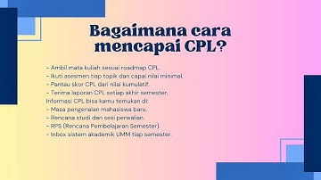 CPL Prodi Informatika UMM