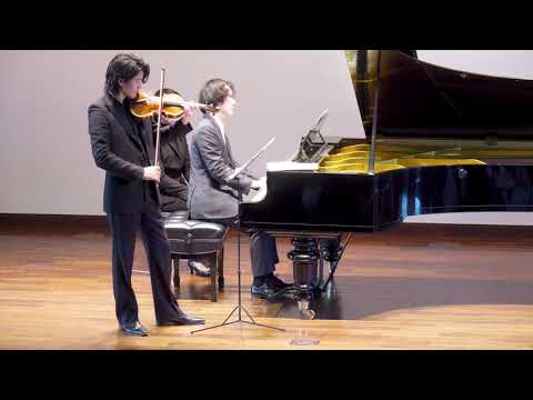 Gentaro Kagitomi and Yoshito Numasawa Gabriel Fauré's "Après un rêve" as an encore of their recital