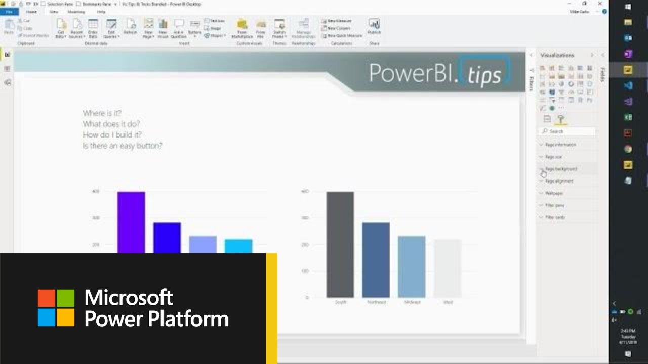 Microsoft Power Bi Charts