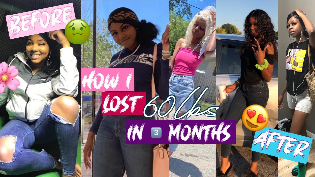 ♡I LOST 60+ LBS in 3 MONTHS I My Weight Loss Journey! (NO EXERCISE) *photos included*