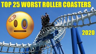 Top 25 Worst Roller Coasters in the World (2020)