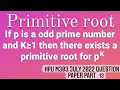 Primitive Roots for p^k with Odd Prime p
