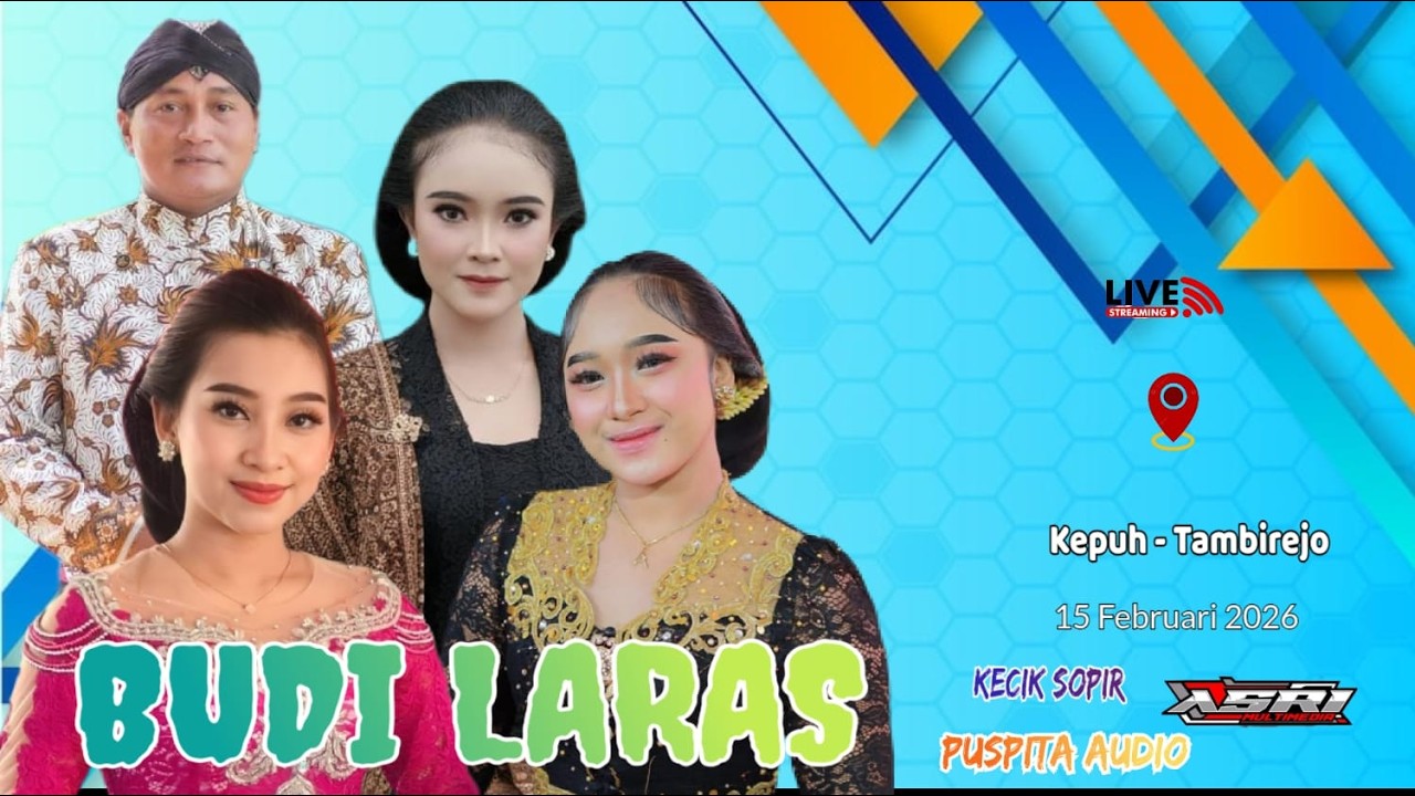 LIVE BUDI LARAS // PUSPITA Audio // Kepuh 15 Februari 2026