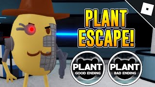 How to ESCAPE THE PLANT MAP & GET THE GOOD ENDING AND BAD ENDING (CHAPTER 12) in PIGGY | Roblox
