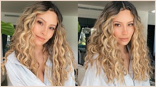 easiest way to get natural looking curls