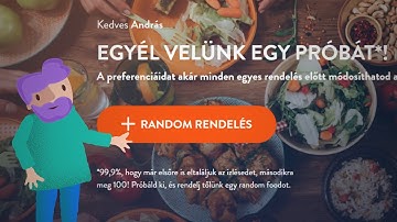 Explanatory video for Random food (delivery service)