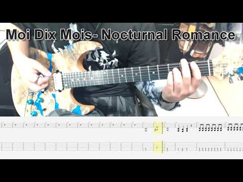 moi-dix-mois---nocturnal-romance-ギター弾いてみた【guitar-cover-tab有】