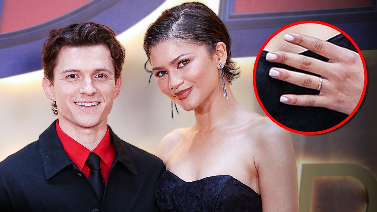 Zendaya Sports Wedding Band as She and Tom Holland Kick Off ‘Spider-Man: Brand New Day’ Press Tour