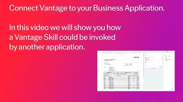 ABBYY Vantage: How to integrate Vantage in your Business Application - Video Tutorial