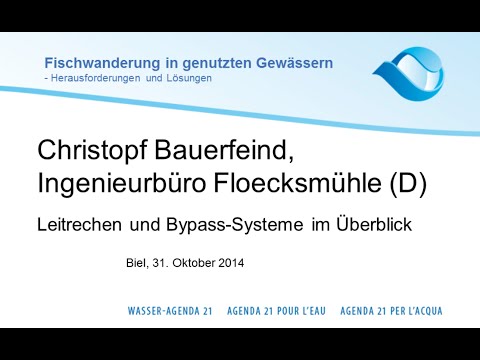 Christoph Bauerfeind: Leitrechen und Bypass-Systeme im Überblick