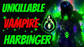 Best Harbinger Build for Open World in 2025 : Unkillable Vampire Necro |Guild Wars 2 Build Guide