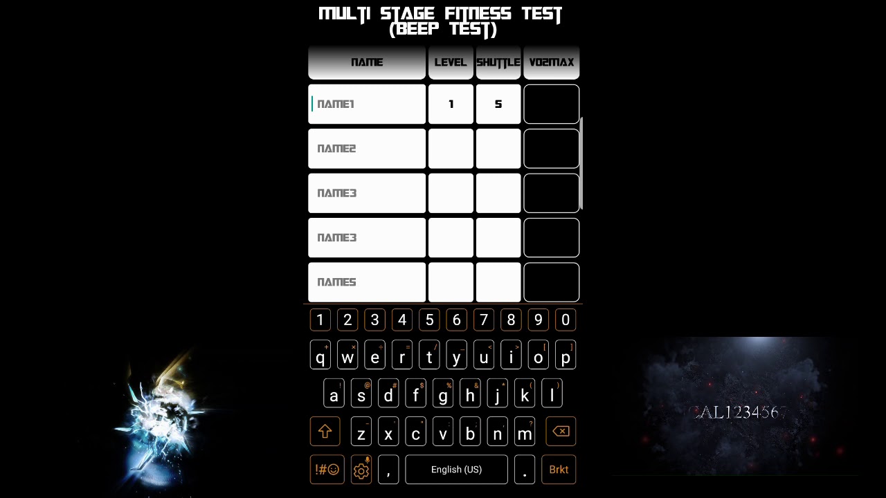 Android App Multi Stage Fitness Test [The Beep Test] | Free Download in Google Play Store