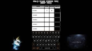 Android App Multi Stage Fitness Test [The Beep Test] | Free Download in Google Play Store screenshot 2