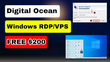 ✅Free Windows RDP/VPS Using DigitalOcean $200 Credits