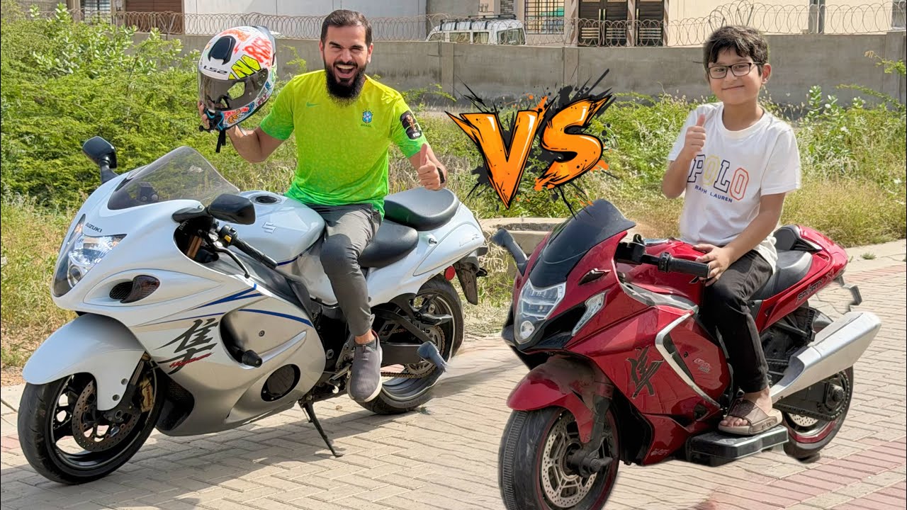 Dono Hayabusa ki drag race karwa di 😂 Kon jeetey ga ?