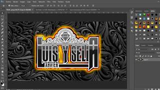 COMO HACER UN LOGO EN PHOTOSHOP CC 2017 FACIL