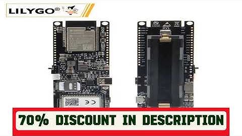 A must-have product! LILYGO� TTGO T-A7670G/E/SA R2 4G Development Board LTE CAT1 SIM Module ESP32