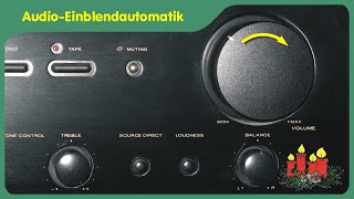 Automatic fade-in for audio signals after switching on, for example as a soft clock radio screenshot 5