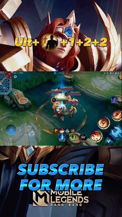 Tigreal Tutorial Combo 😱 - Mobile Legends: bang bang