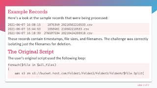 How To Use Powershell Foreach Loop To Delete Files In S3 Bucket Effectively