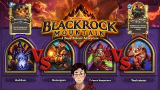 Hearthstone Blackrock Mountain - Blackwing Lair Class Challenges!