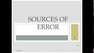 Lecture 3 - Scientific Computing - Source of Errors - Nucleus Academy