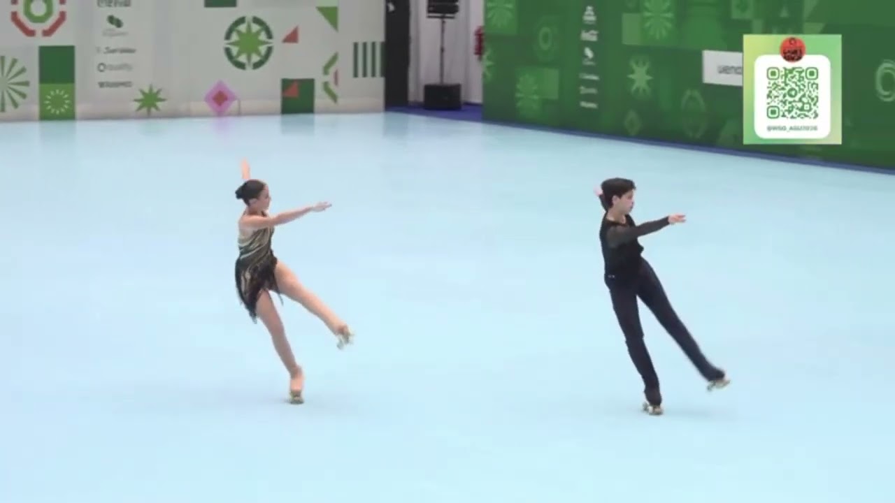 🌐 WSG 2026 - Participación Argentina en Couple Dance Junior - Malena Villar y Matías Ovejero