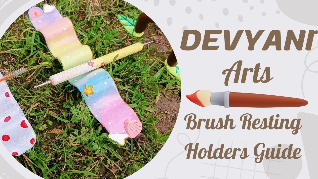 Brush Resters | new | art | ytvideo  | crafts | art & craft videos | tutorials for beginners 