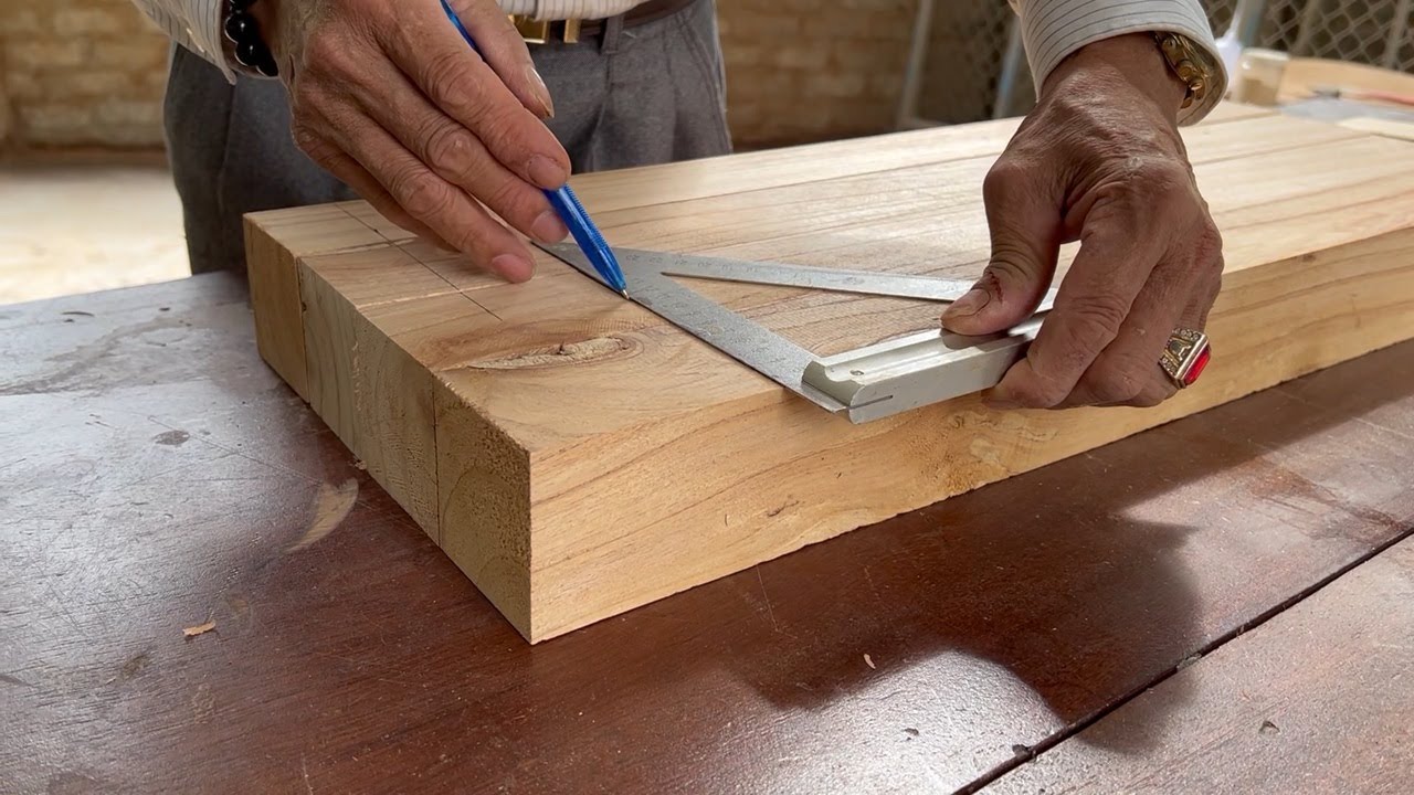 DIY Made Easy || Crafting a Simple Table for Beginners - YouTube