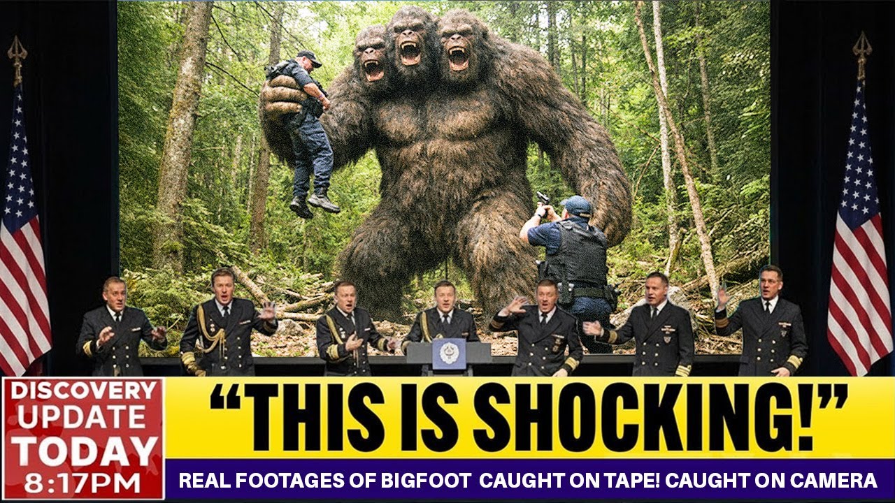 Real Footages of Bigfoot  Caught on Tape! Caught on Camera – Scientists Are Shocked!