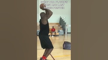 NBA Players First And Last 3 Pointer (Shaq)