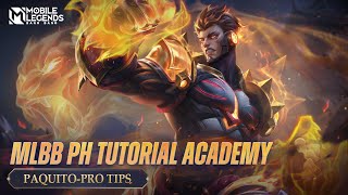 Paquito Pro Tutorial 2023 | MLBB PH Official Academy | Episode 41