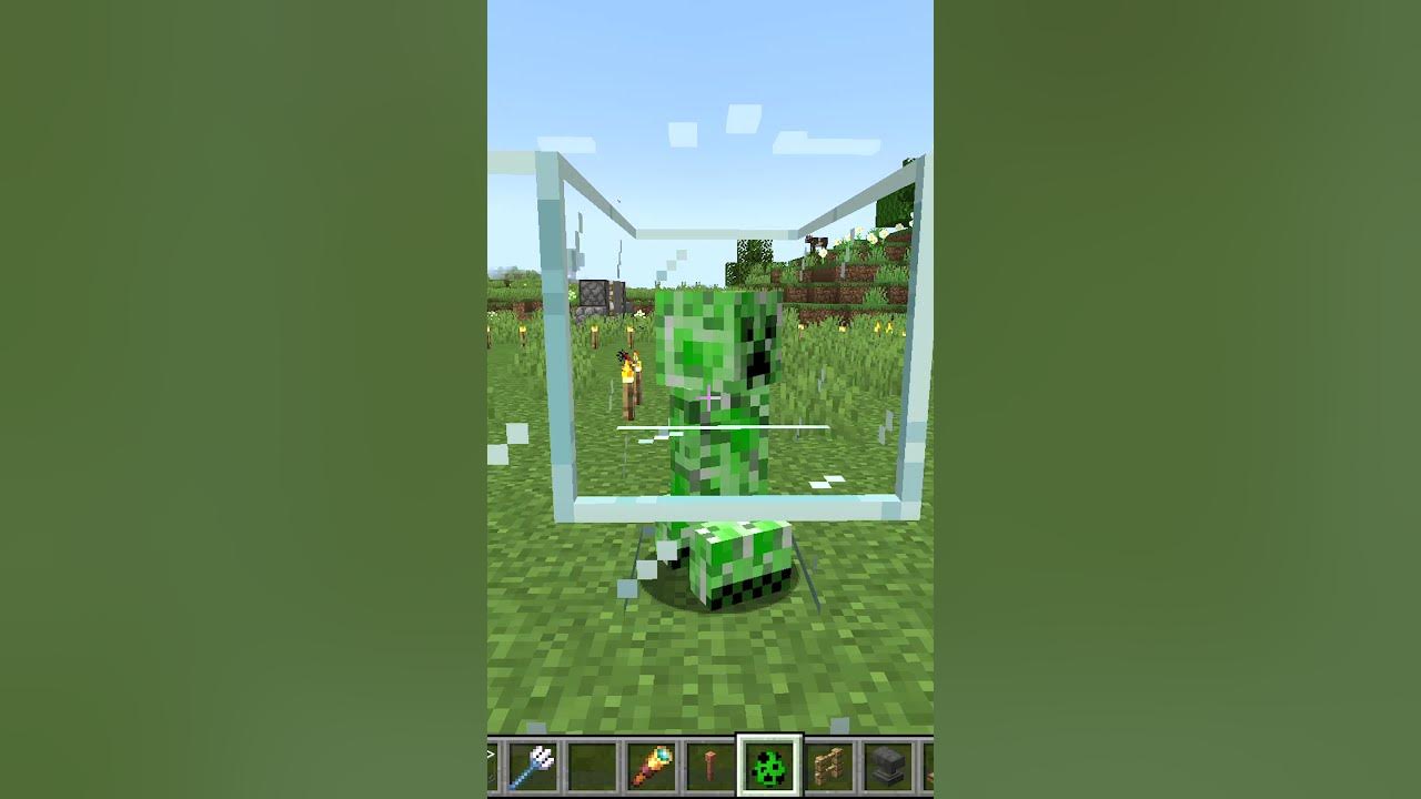 How To Make a CHARGED CREEPER in Minecraft. Charged creeper farm YouTube