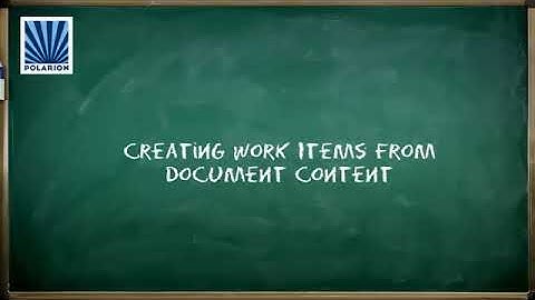 Creating LiveDoc Documents in Polarion