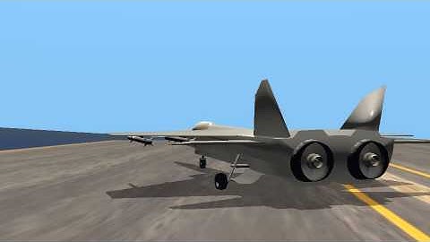 Short clip made with Blender: Fighter Jet