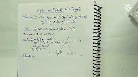 Class -9(Maths) CBSE, ch-6(Lines and angles) Theorem-6.7  &  6.8