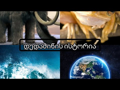 დედამიწის ისტორია,სად გაჩნდა სიცოცხე და დინოზავრები.