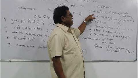 B.Com Sem 3 - Marathi - Lecture 1