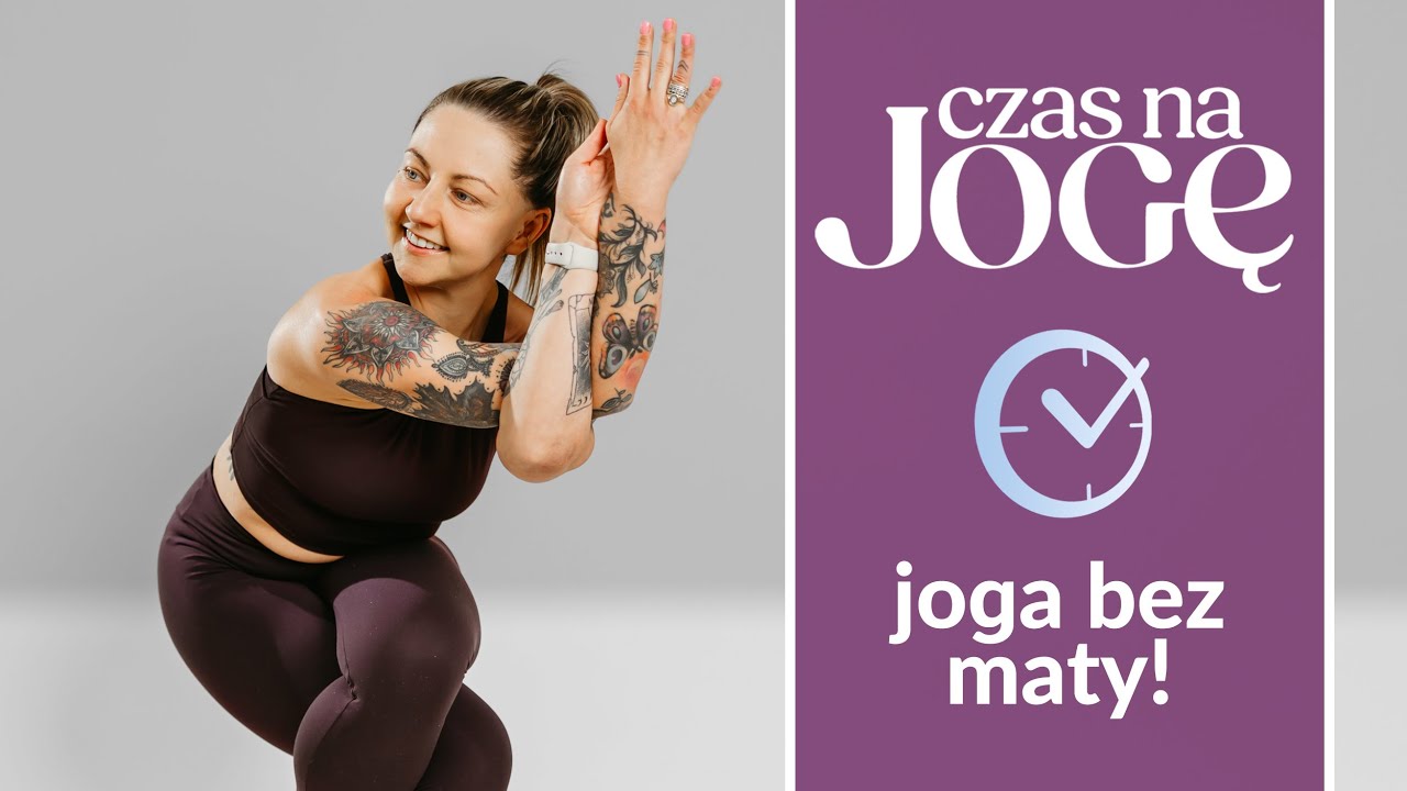 Lekcja jogi na stojąco – joga bez maty, idealna na wakacje i do ćwiczeń na trawie! | POZIOM ★★☆☆|